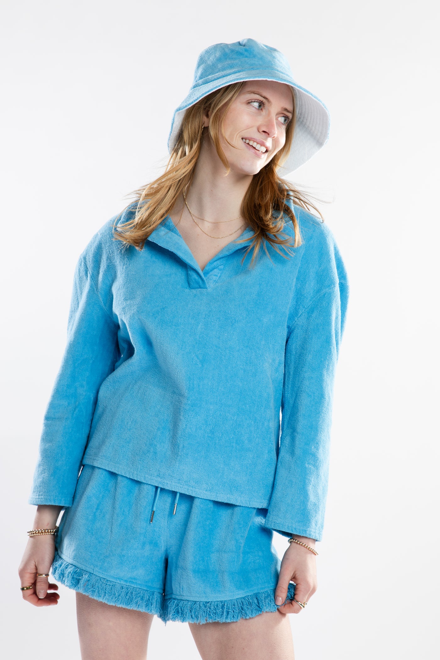 The Sunny Polo | Aqua