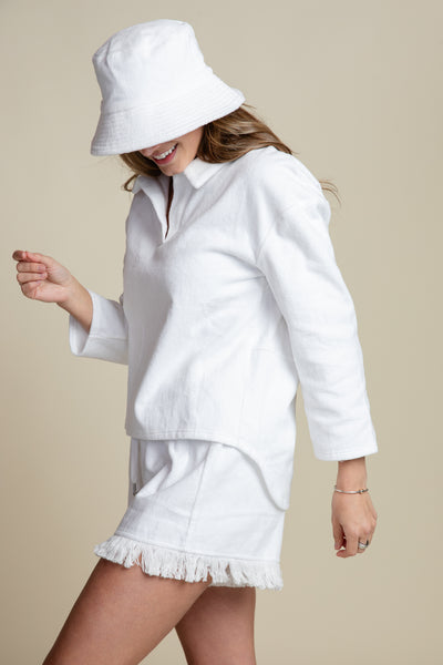 The Sunny Polo | White