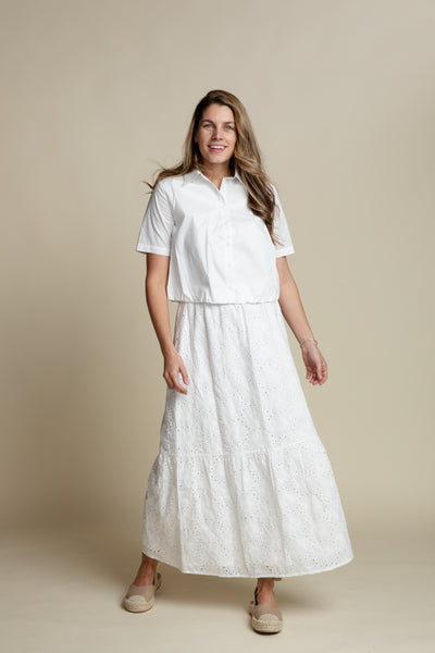 The Zoe Top | White
