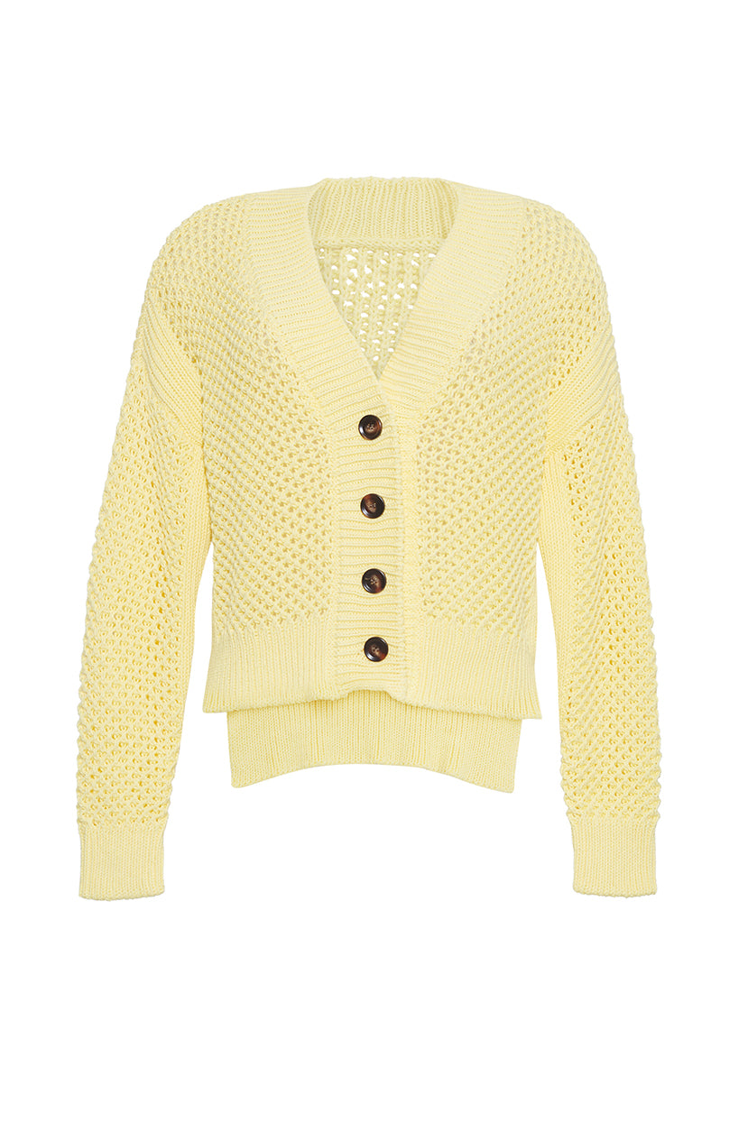 The Betty Open Weave Cardigan | Sun