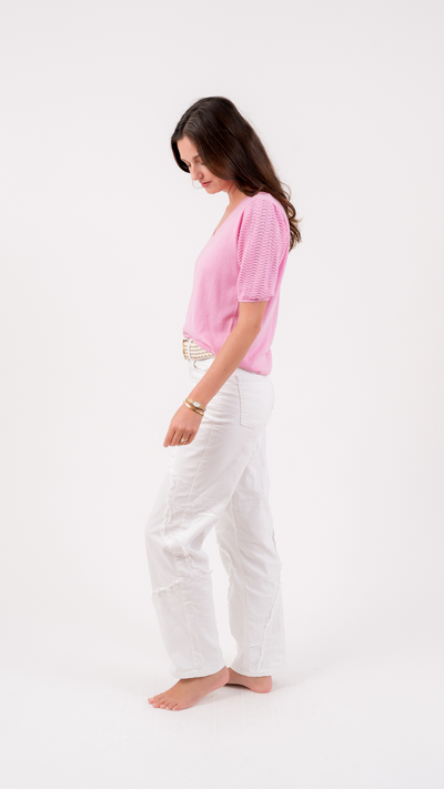 The Caroline V-Neck | Azalea