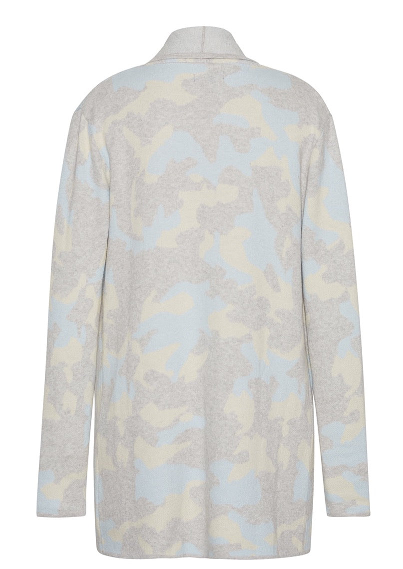 The Camo Travel Coat | Frost Blue Combo