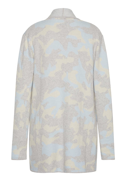 The Camo Travel Coat | Frost Blue Combo