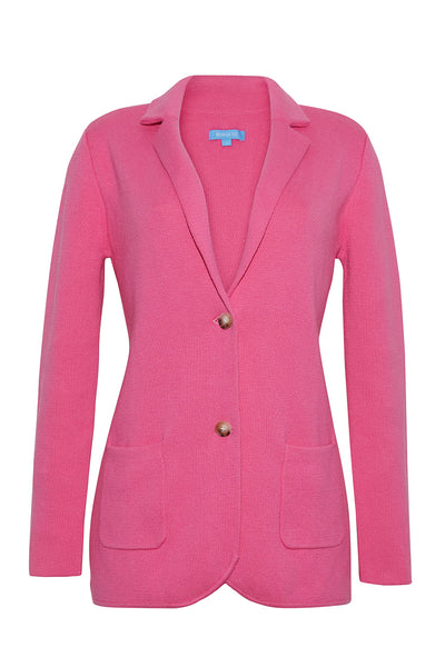 The Milly Knit Blazer | Dragonfruit